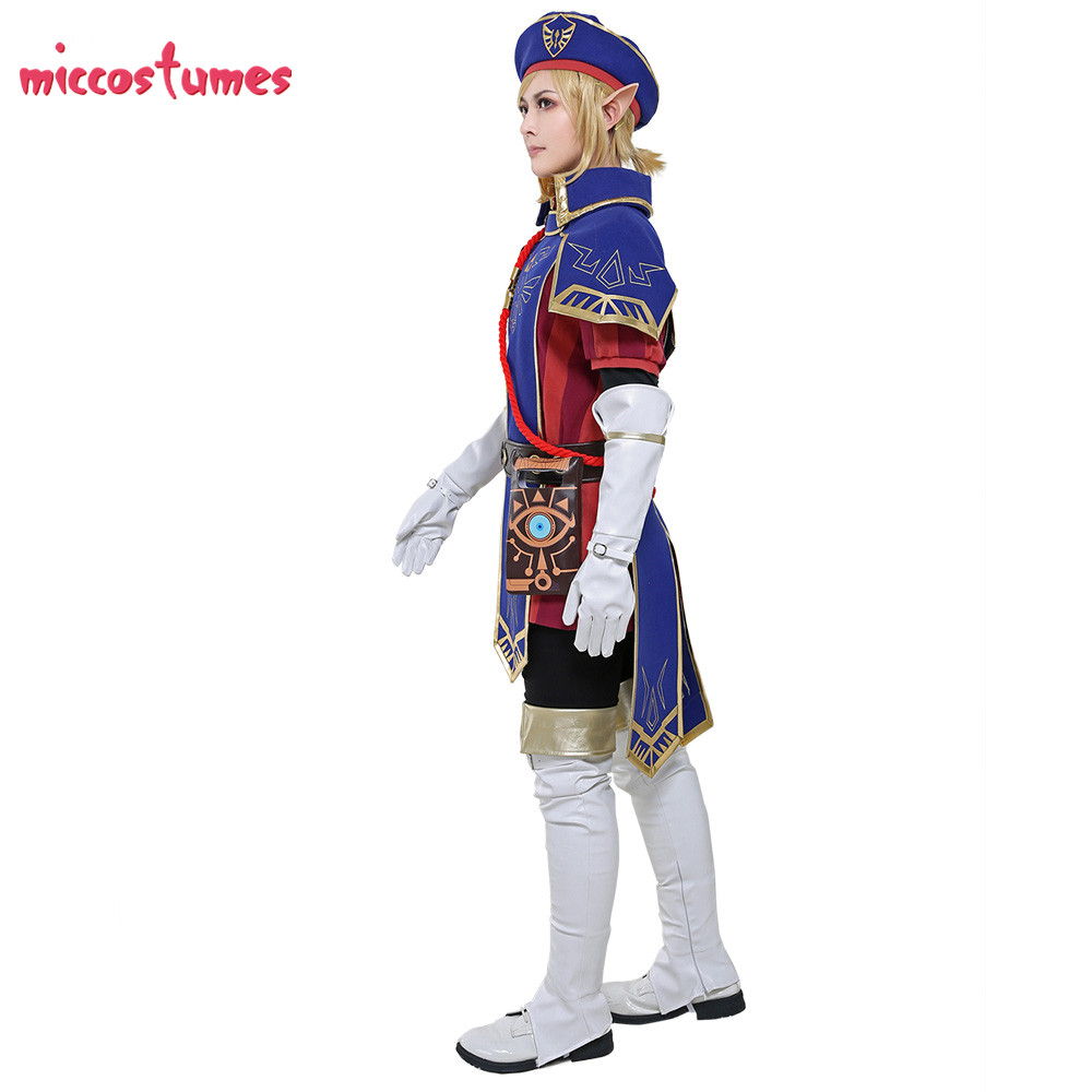 Royal Guard Uniform Botw Link Cosplay The Legend of Zelda Breath of the Wild Costume Set