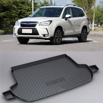 Non-Slip Waterproof 3D Trunk Boot Cargo tray Mat Recycled Durable For Subaru Forester XV Legacy OUTBACK liner TPO lining