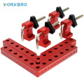 Precision Clamping Squares 90 Degrees L-Shaped Auxiliary Fixture Fixture Splicing Board Fixed clip Woodworking Tool