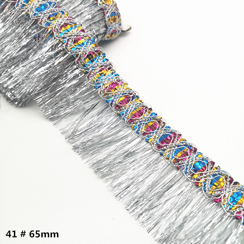 2 yards Gold Silver Lace Ribbon Trims For Stage Performance Party Cosplay Wedding Clothes DIY Sewing Garments Accessories