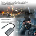 Audio Grabber Video Capture Card Record Via DSLR Anti Interference HD 1080P Portable Plug And Play To TYPE C Teaching Game