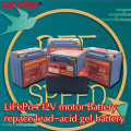 LiFePo4 12V Motorcycle Battery 7A-BS 7Ah Moto Start up High capacity Iron Lithium bateria with BMS gel battery 12v for bmw motor