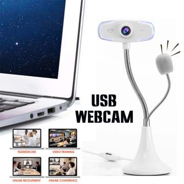 Adjustable HD 1080P Webcam L8 USB 2.0 HD Camera With Microphone Desktop Computer Learing Conference Camera