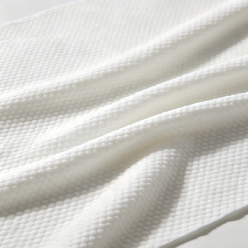 Thick non-woven single use bath sheet