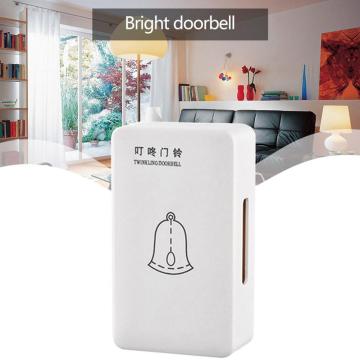 Doorbell Wired 120 Electric Sound Hairpin Type Surface 220V Mounted Mechanical Home Hotel Wire Exchange Security Accessories