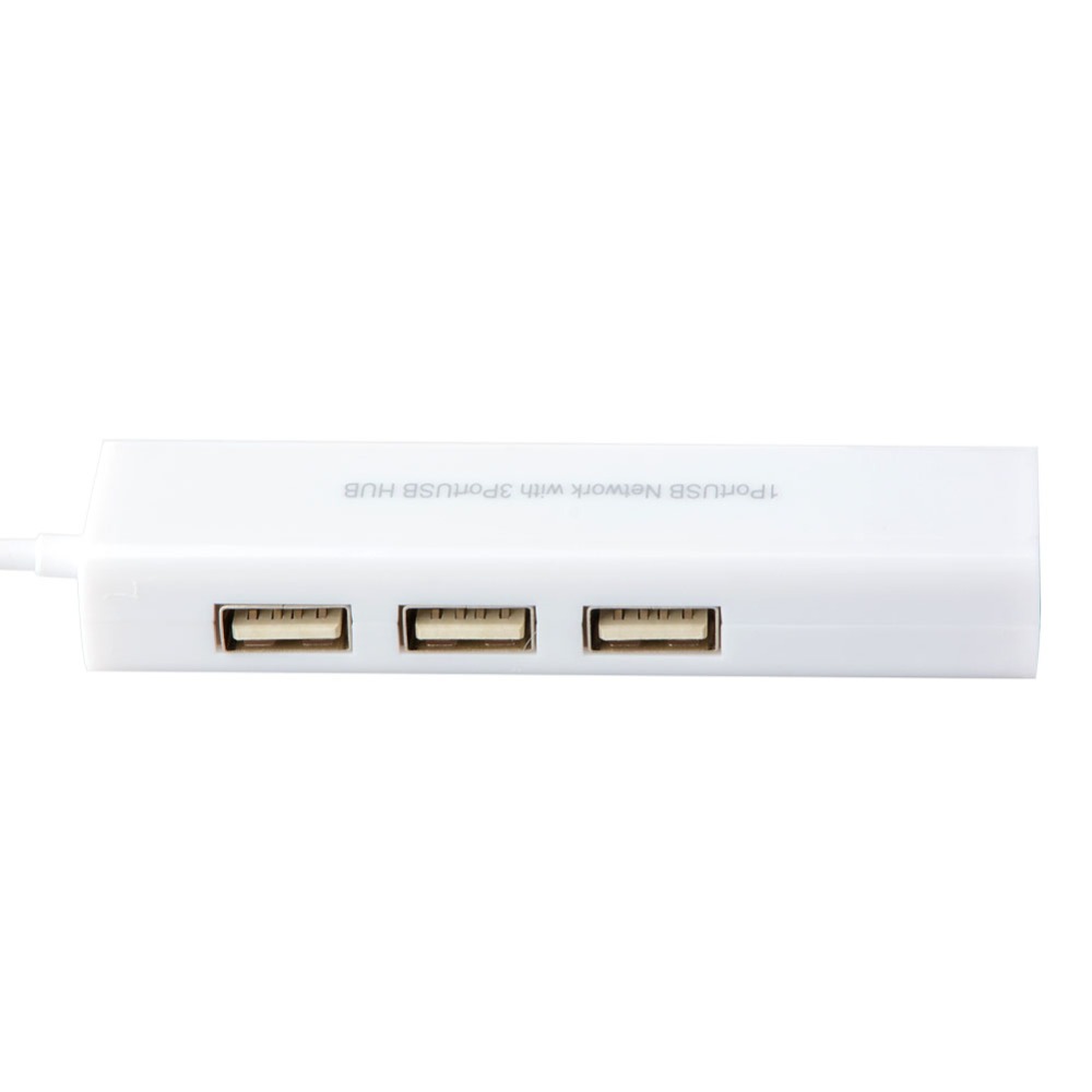 5 in 1 USB HUB Micro USB to Network LAN Ethernet RJ45 Adapter With 3 Port USB 2.0 HUB for iMac Laptop Accessories