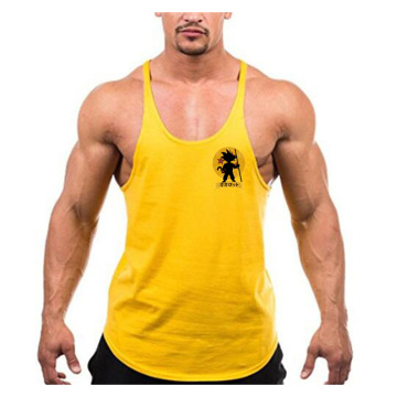 Brand Fashion Clothing Bodybuilding Fitness Gym Men's Tank Top Muscle Sleeveless Shirt Workout Singlets Sports Stringer Vest