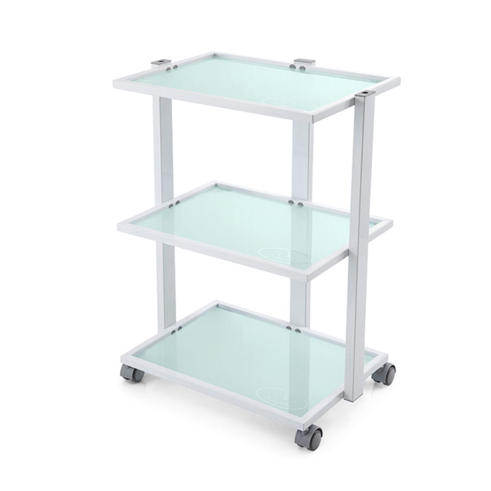 Beauty-Ace 3-Tier Rolling Trolley Utility Cart Beauty Salon Spa Storage Equipment Organizer Facial Trolley United States
