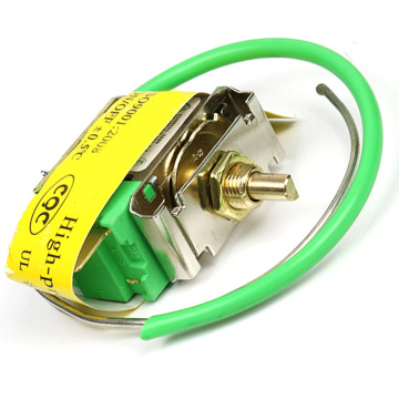 With Capillary Tube Universal Thermostatic Rotary Switch 12V 24V For Car Auto A/C Air Conditioning Evaporator