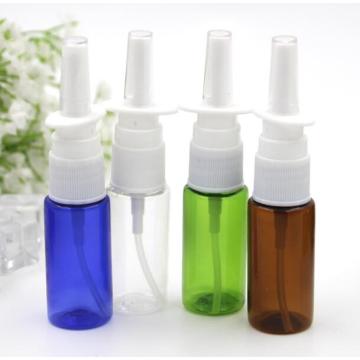 2Pc/Lot 10ml 15ml 20ml 30ml Empty bottle Plastic Nasal Spray Bottles Pump Sprayer Mist Nose Spray Refillable Bottles For Medical