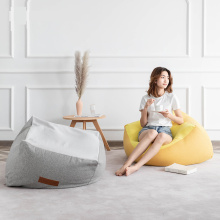 Media Lounger EPS Foam Filled Beanbag Bean Bag Chair Lazy Couch Bedroom Living Room Single Chair Tatami Puff Ottoman Seating