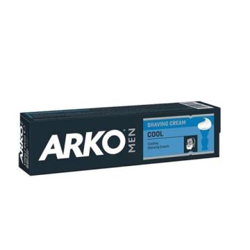 2X Unisex,face,,Mens Shaving Cream COOL COOLING SHAVE CREAM Arko 3.4 oz 100 ml