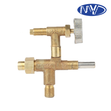 Flame arrestor valve plus needle valve