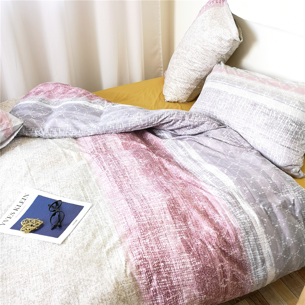 Customizable Simple duvet cover bedding sets line bedroom girl home comforter