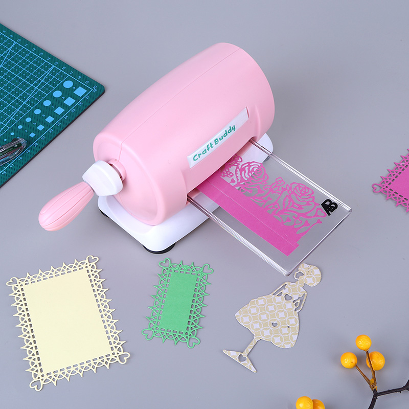 DIY Plastic Paper Cutting Embossing Machine Scrapbooking Machine Album Cutter DIY Craft Die-Cut Machines Scrapbooking Tools