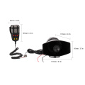 Tone Sound Car Emergency Siren Car Siren Horn Mic PA Speaker System Emergency Amplifier Hooter 12V 80W 200dB Speaker
