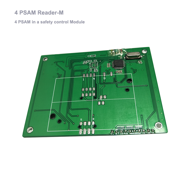 4 PSAM Reader, PSAM card SAM card, EMV IC/ID/NFC/PSAM contact rfid card reader