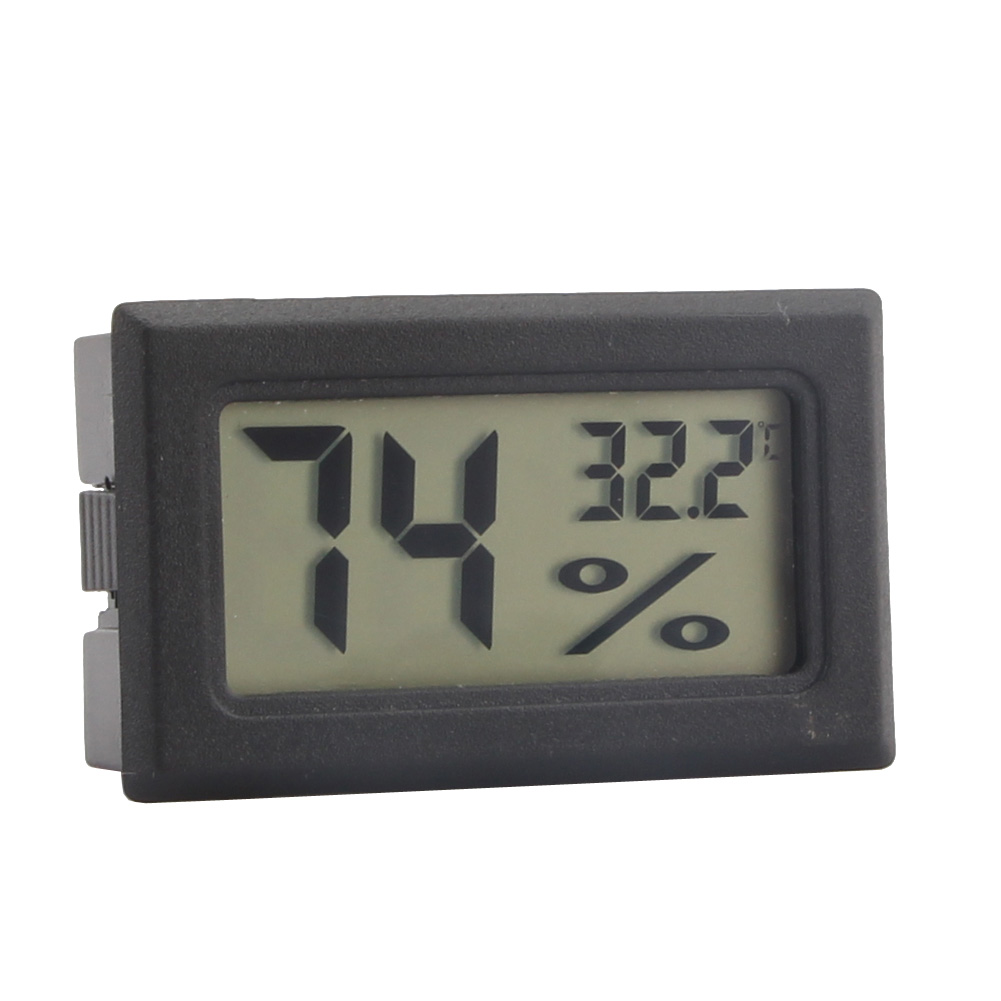Digital Cigar Hygrometer Temperature Moisture Meters Cigar Accessories Humidity Tester Hygrometer For Cigar Humidor