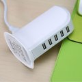 5 Port USB Charger 4A Multi-Port Plug HUB Charging Station Power Adapter Universal Mobile Phone Desktop Wall Home