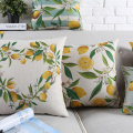 Wholesale 2017 NEW ON SELL comfortable creative Home Decor Pillow Lemon pattern Cushion Decoration green plants Throw Pillows