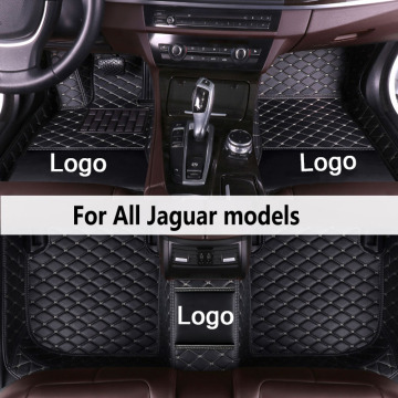 MIDOON Car floor mats for Jaguar F-PACE F-TYPE I-PACE XE XF XJ XK Custom auto foot Pads automobile