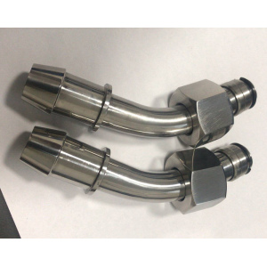 SS 316 Water Bending Nipple Union Fitting Elbow