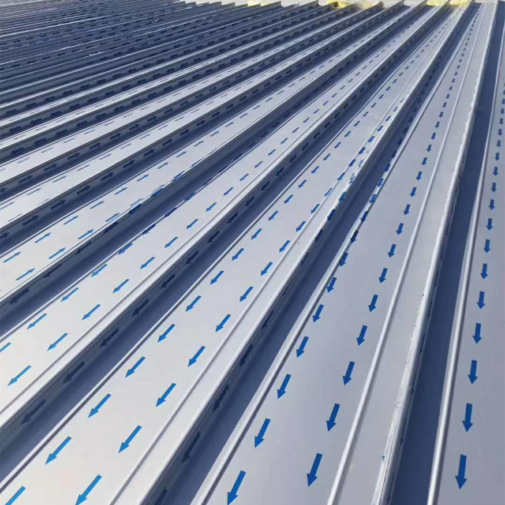 Pre-Painted Clamped Roof