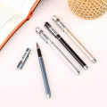 YMZ metal shell aluminum pole gel pen 0.5 business office signature pen water pen high-end business office gift signature pen