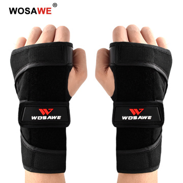 WOSAWE Motorcycle Wrist Support Rider Bracers Moto Motorbike Skateboard Hand Protection Guards Wear Resistant Wrist Protector