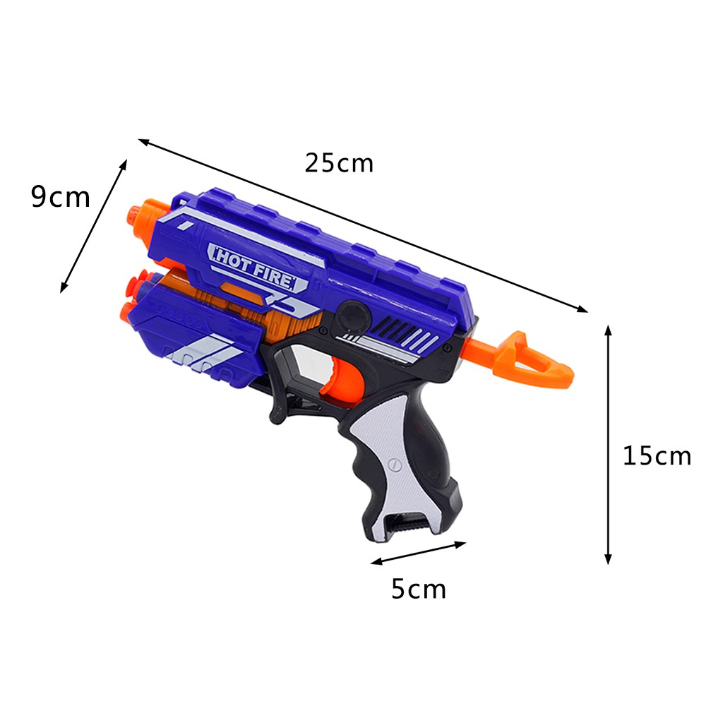 Gun Toy for NERF Soft Bullet Gun Rival Elite Series Outdoor Fun & Sports Toy Gift for Kids Boys + 10 EVA Bullets Good Packagaing