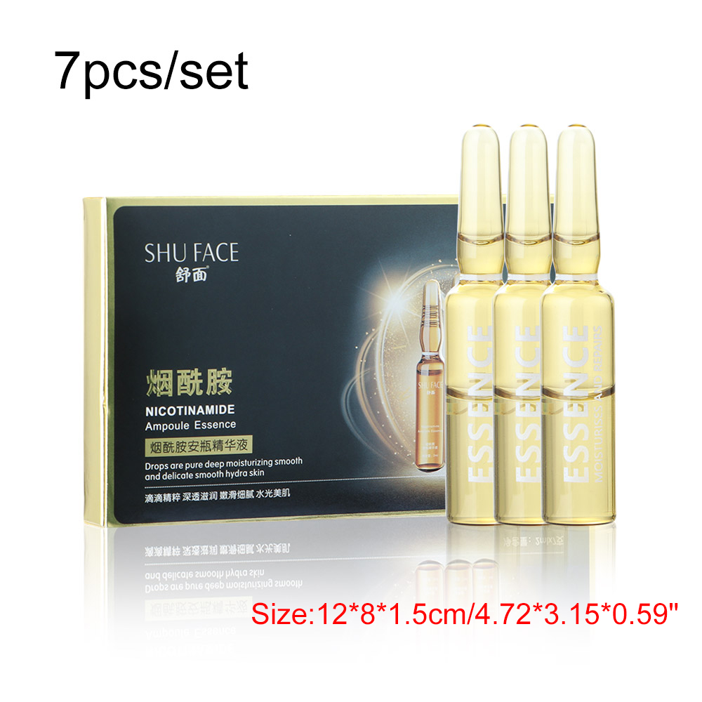 7 Bottles/Set Whitening Spotless Ampoule Serum Moisturizing Nourish Essence Lighten Melanin Anti-aging Skin Care Beauty Products