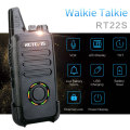 RETEVIS RT22S Walkie Talkie 2pcs Retevis RT22S 2W Portable Two-way Radio Station VOX USB Charging Hidden Display Hiking Travel