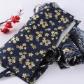 Writing Brush Pencil Bags Chinese Calligraphy Brush Rolling Curtain Watercolor Brush Canvas Holder Simple Portable Pencil Case
