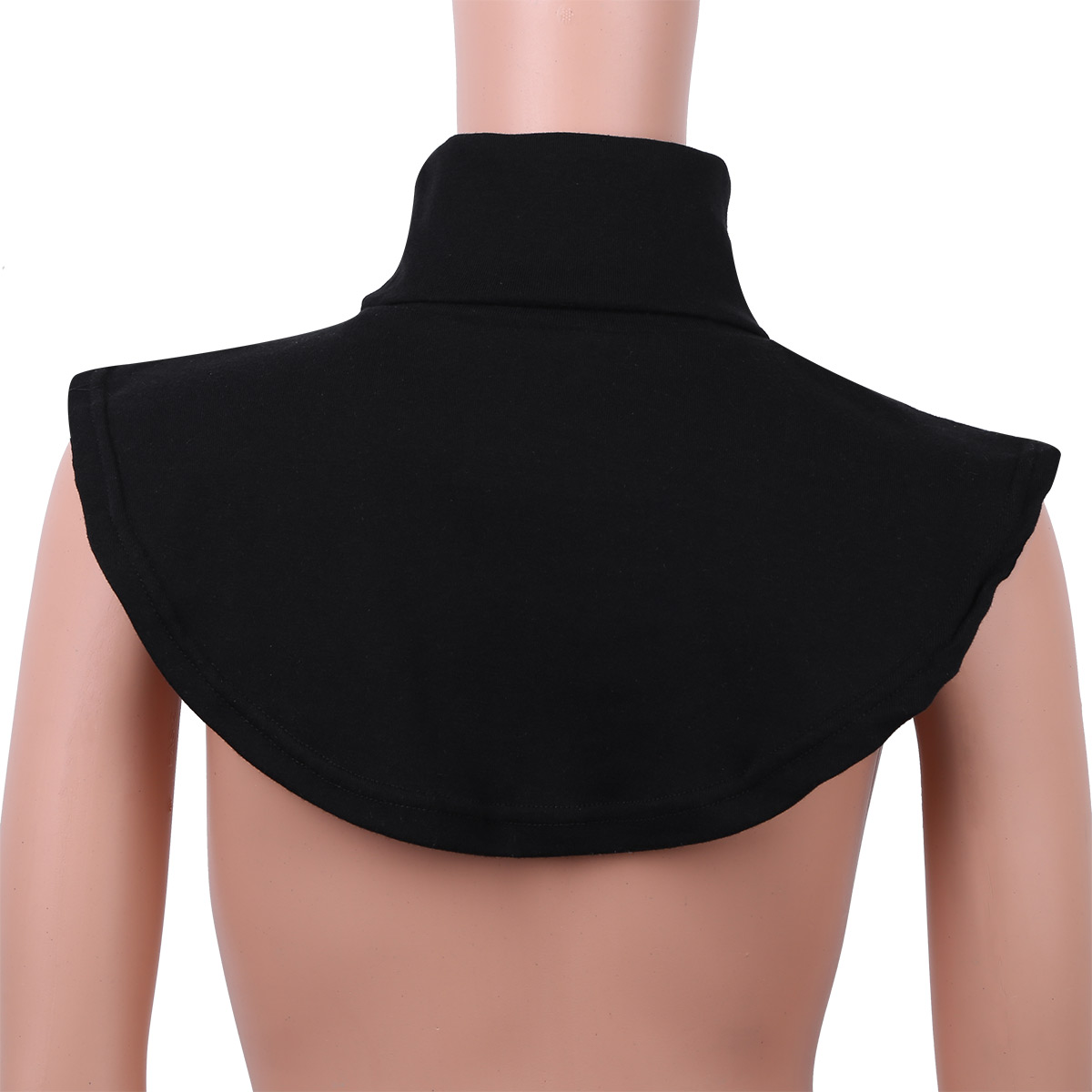 Fashion Womens Fake Collar Faux Turtleneck Neck Dickey False Mock Blouse Half Top Collar Neck Cover turtleneck sweater Collar