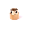 Copper 26 Tooth Motor Shaft 5mm Gear Brass Wire for 3D Printer Extrusion Feeder Extruder Gear Wheel