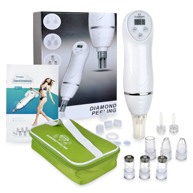 Portable Anti-aging Skin Peeling Dermabrasion Device Diamond Microdermabrasion Peeling Machine Skin Care Device