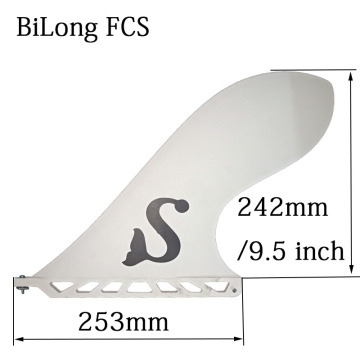 Height 9.5 inch SUP Inflatable surfboard single fin For US Box paddle board fin surf board Windsurf fin glass fiber LB Center