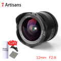 7artisans 12mm F2.8 Ultra Wide Angle Camera Lens Manual Focus Prime Fixed Lenses For E-mount Sony Aps-c Mirrorless Cameras