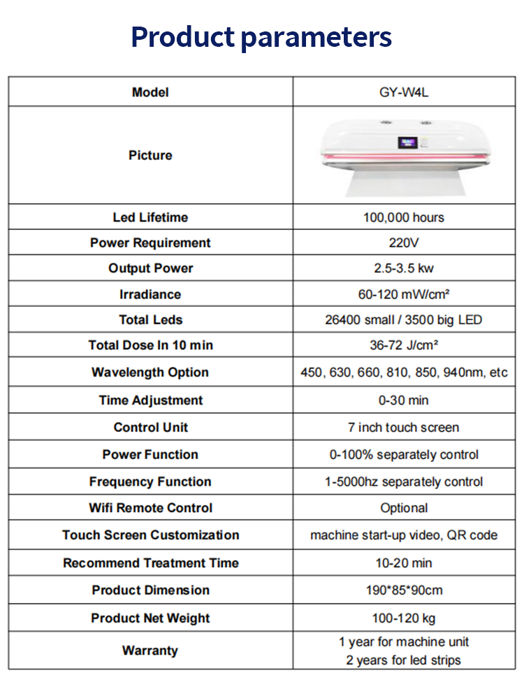 Led Light Therapy Bed