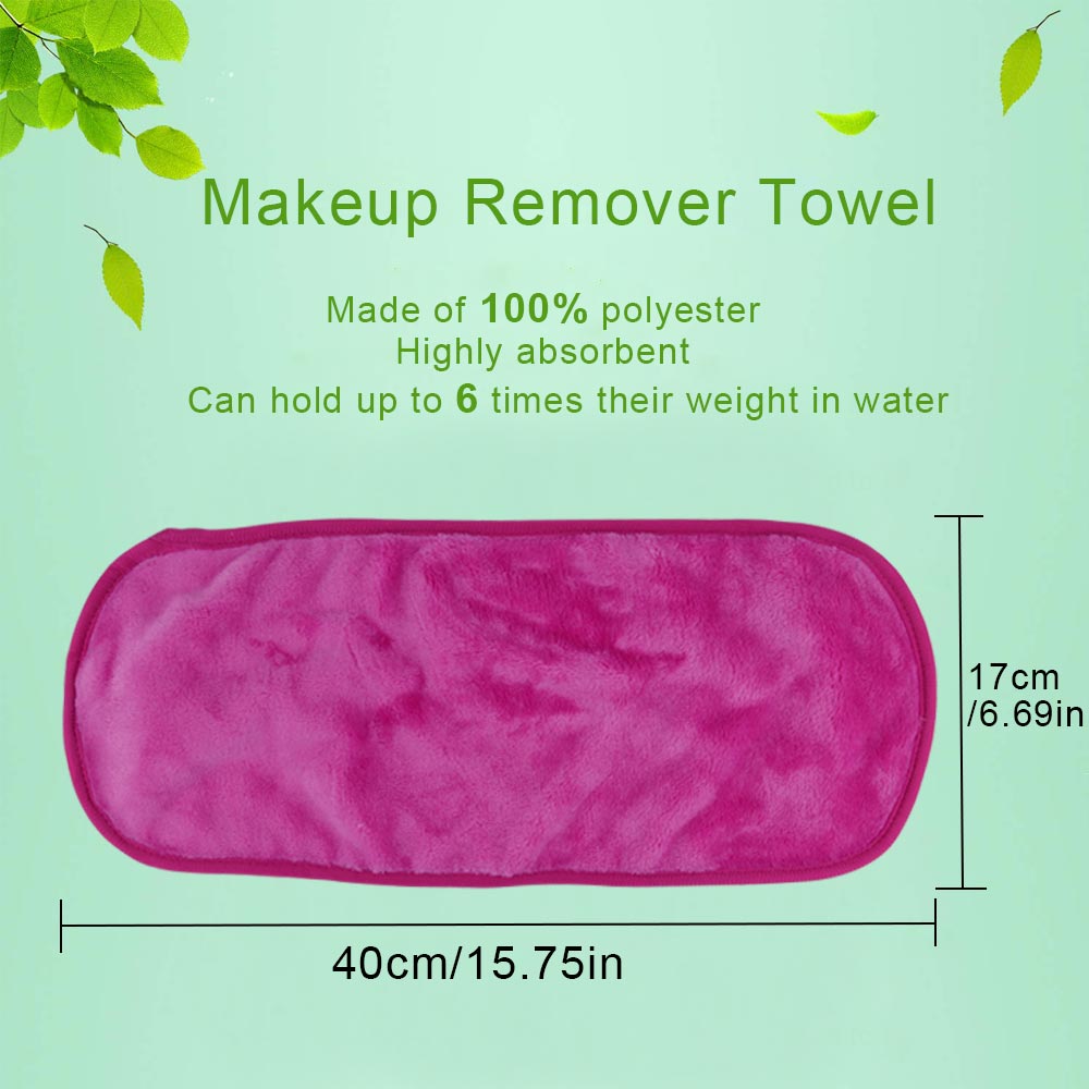 1Pcs Makeup Remover Towel Eraser Microfibre Face Cleaning Towel Reusable Washable Make Up Cloth Soft Face Towel Beauty Tools