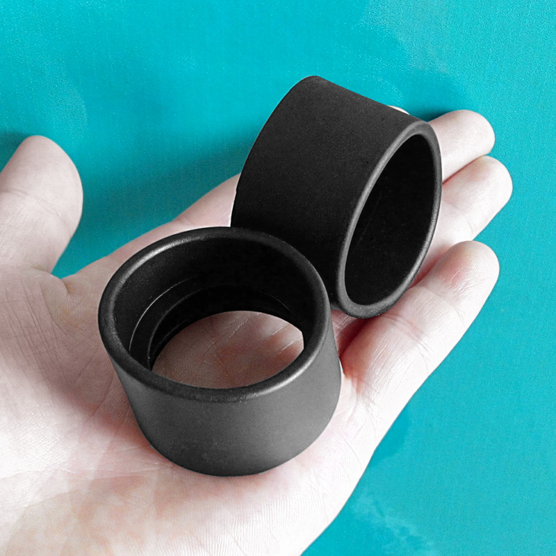 Two Pieces Rubber Eye Cups Eye Guards Caps for 32-35 mm Microscope Eyepiece Telescope Inner Diameter 34 mm Accessories One Pair