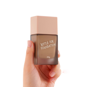 30ml Makeup Liquid Foundation Pump Glass Bottle