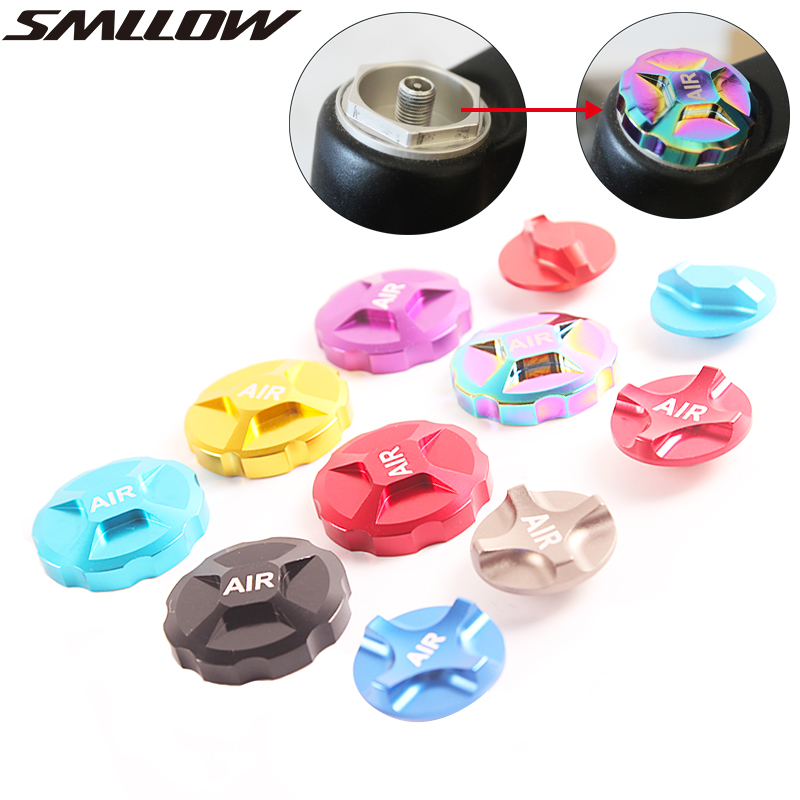 SMLLOW Bicycle Front Fork Gas Cover Mountain Bike Protector Shoulder Cap Aluminum Alloy