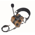 Z-tac Tactical Comtac III PTT Headset Airsoft Aviation Headphone Accessory Z051 Softair Peltor With Earmor Silicone Earmuff Z006