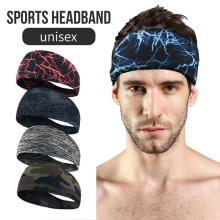 2020 Fashion Summer Unisex Lycra Breathable Absorbent Antiperspirant Belt Sport Fitness Running Headband Women Men Sweatband