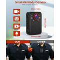 BOBLOV X1 Bodycam 1080P Portable Police Body Camera Support 128GB Night Vision Worn Security Camara Mini Camcorders