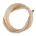 1 Hank Universal Yellow White Stallion Horse Hair for Violin Bow Stringed Musical Instruments Violin Parts Accessories
