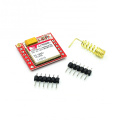 Smallest SIM800L GPRS GSM Module MicroSIM Card Core BOard Quad-band TTL Serial Port