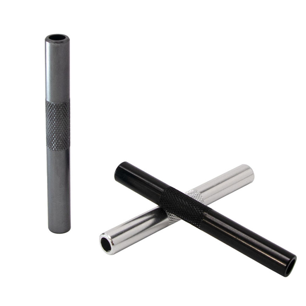 3PCS/lot 70mm Metal Snuff Snorter Hose Tube Sniffer Aluminum Pen Style Snuff Snorter Dispenser Smoke Pipe Accessories