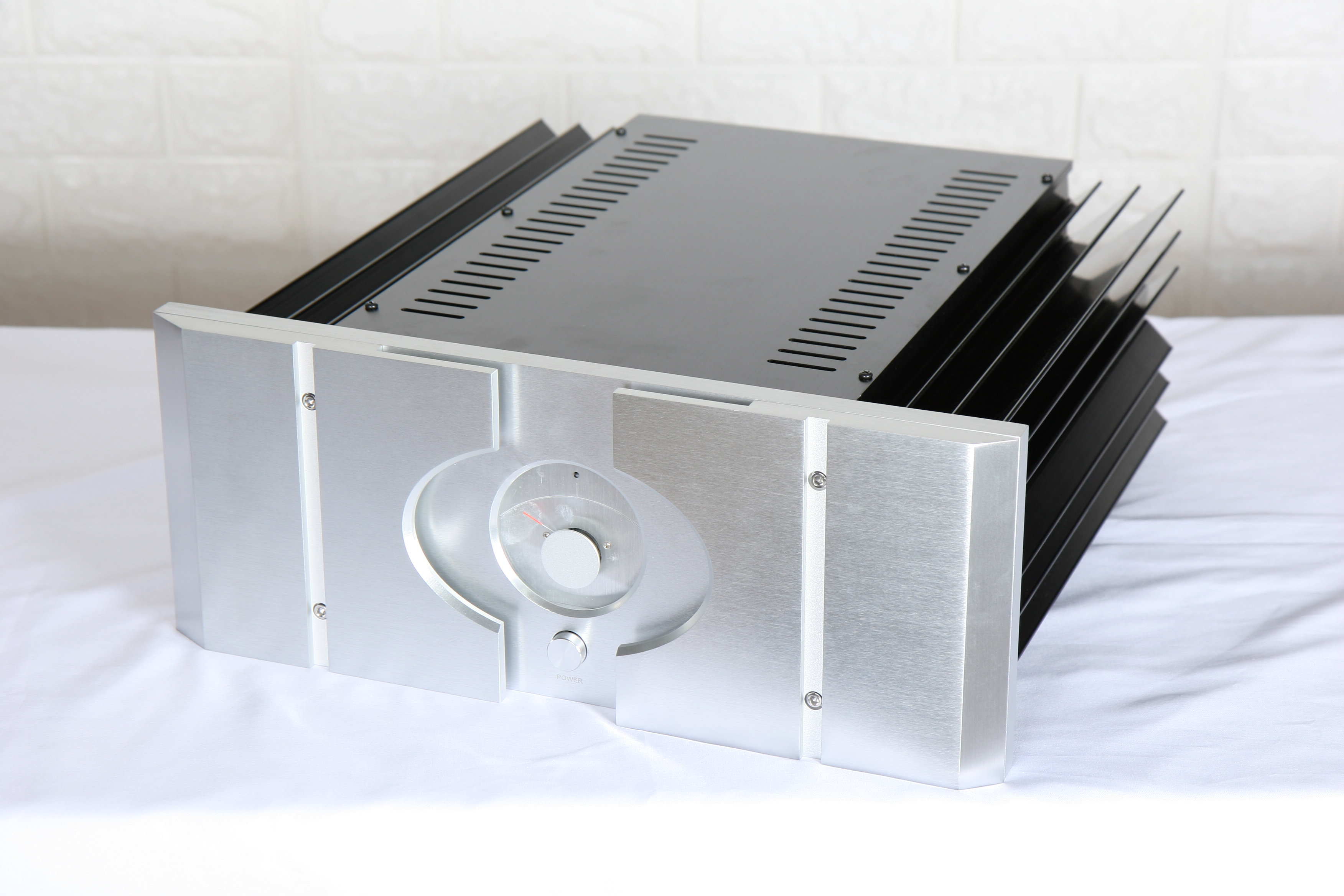 KYYSLB 430mm*430mm*170mm Amplifier Chassis Installation PASS XA 30.5 All Aluminum Large Power Amplifier Chassis DIY Housing